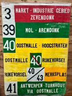 Bus bestemmings doek o.a. Antwerpen, Ophalen of Verzenden