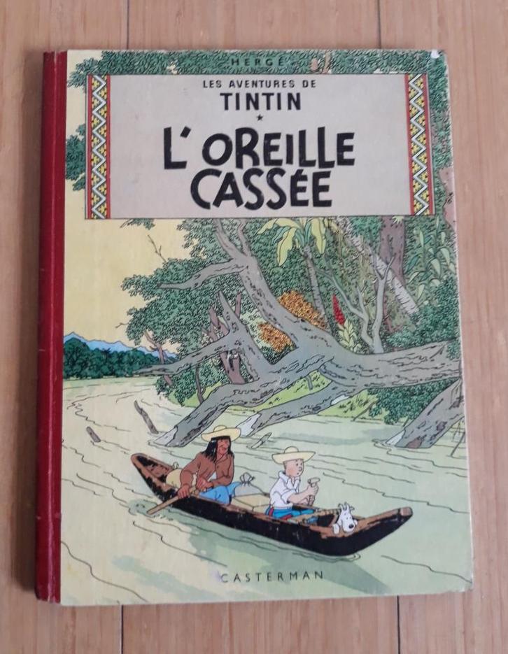 TINTIN – L’OREILLE CASSEE (1956), Livres, BD, Enlèvement ou Envoi