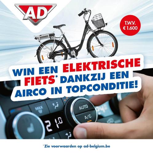 Airco onderhouden...1 adres + kans om elektr.fiets te winnen, Autos : Divers, Produits d'entretien, Enlèvement