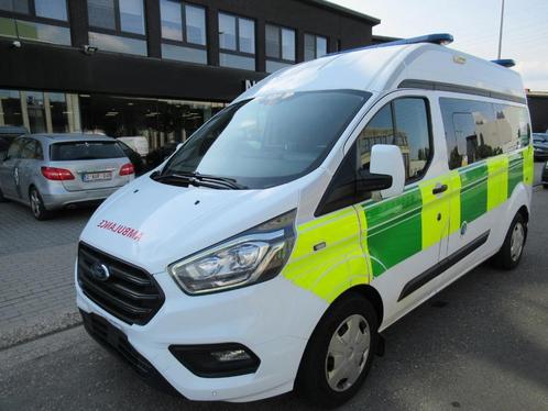 Ford Transit Custom 2.0 TDCi Ambulance "Les Dauphins", Auto's, Ford, Bedrijf, Te koop, Transit, ABS, Airbags, Airconditioning