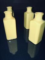 Vases carrés, Huis en Inrichting, Woonaccessoires | Vazen, Geel, Aardewerk of Porselein, Nieuw, Ophalen of Verzenden
