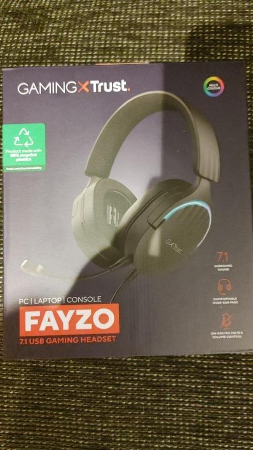 Trust GXT 490 Fayzo 7.1 USB Gaming Headset (nieuw in doos), Games en Spelcomputers, Spelcomputers | Overige Accessoires, Nieuw