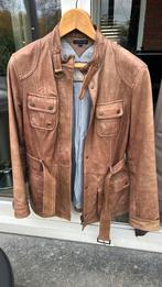 Leren jas cognac kleur, Tommy hilfiger, Bruin, Verzenden, Maat 42/44 (L)
