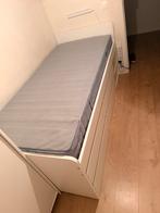 1 persoonsbed met matras, Huis en Inrichting, Slaapkamer | Bedden, Ophalen, Zo goed als nieuw