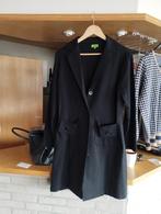lange zwarte jas van K-design - Xl - 20€, Kleding | Dames, Maat 42/44 (L), K-design, Ophalen of Verzenden, Zo goed als nieuw