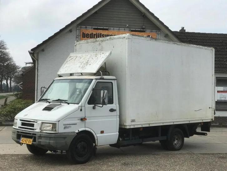 Iveco Daily 35 49.12/35 2.8 Koffer Bakwagen Laadklep, Auto's, Bestelwagens en Lichte vracht, Bedrijf, Te koop, Iveco, Diesel, Euro 2