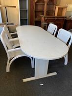 terrastafel met 4 stoelen, Tuin en Terras, Tuinsets en Loungesets, Ophalen