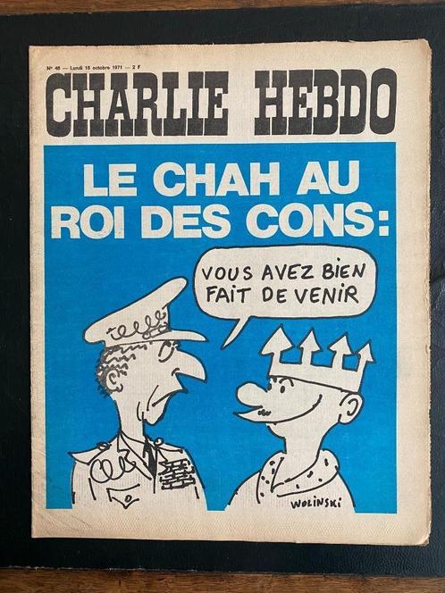 Charlie Hebdo 48 extrait de « 1971 », Collections, Revues, Journaux & Coupures, Journal ou Magazine, 1960 à 1980, Enlèvement ou Envoi