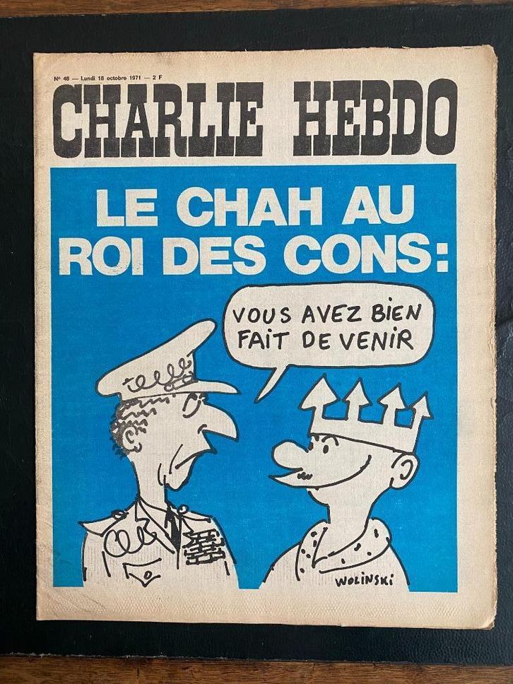 Charlie Hebdo 48 uit "1971", Verzamelen, Tijdschriften, Kranten en Knipsels, Tijdschrift, 1960 tot 1980, Ophalen of Verzenden