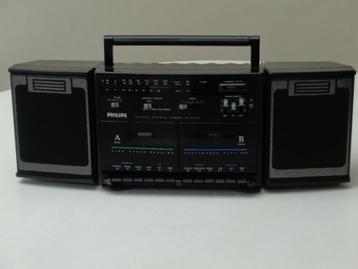 Stereo Radio - Cassette Boombox PHILIPS Type AW 7792  beschikbaar voor biedingen