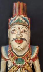 Polychroom oud houten beeld Bali Idonesia, Antiek en Kunst, Ophalen of Verzenden