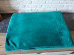 Blauwe grote fleecedeken, Ophalen, Zo goed als nieuw
