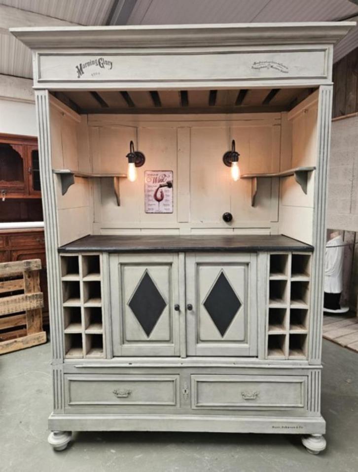 wijnbar, Huis en Inrichting, Woonaccessoires | Wijnrekken, Zo goed als nieuw, Ophalen