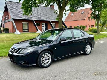 Saab 93 1.9TID 150pk Automaat, Auto's, Saab, Automaat, Beige, Blauw, 5 deurs