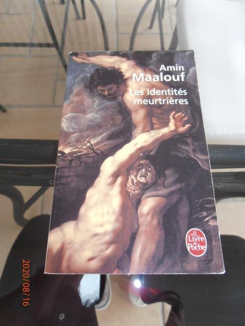 Livre "Les Identités meurtrières" d'Amin MAALOUF – Grasset, Boeken, Romans, Gelezen, Ophalen of Verzenden