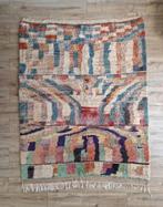 Grand tapis en laine beni ouarain tapis berbère 200 x 300 cm, Noir, Rectangulaire, Modern abstract oosters bohemien boho, Enlèvement ou Envoi