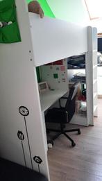 hoogslaper met bureau en kast, Ophalen, Zo goed als nieuw, Eenpersoons, Hoogslaper