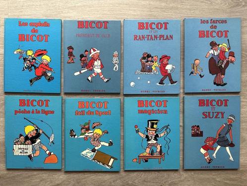 A saisir! Belle collection de BICOT édition 1974 9 BDs -50€, Livres, BD, Comme neuf, Plusieurs BD, Enlèvement