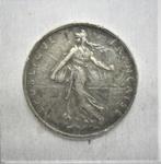 Zilveren munt Frankrijk 2 francs 1916 sower, Frankrijk, Zilver, Ophalen of Verzenden, Losse munt