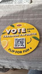 Bierviltje lipton, Verzamelen, Ophalen of Verzenden, Nieuw, Viltje(s)