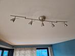 Plafondlamp met 5 lampjes – zilverkleurig, Enlèvement, Comme neuf