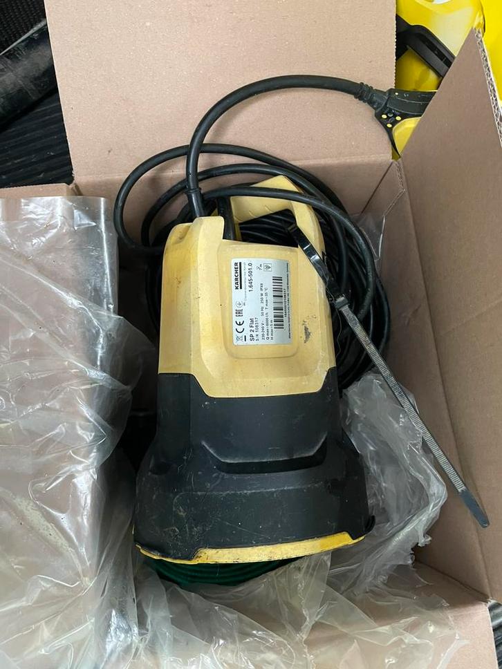 Karcher dompelpomp, Tuin en Terras, Waterpompen, Gebruikt, Elektrisch, Dompelpomp, Ophalen