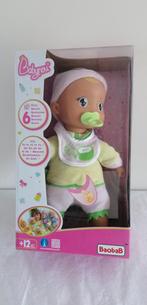 Baobab Babynou zachte babypop met geluid 32 cm, Ophalen of Verzenden, Nieuw