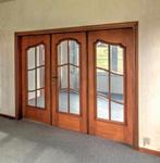 Vol-MERANTI BINNENDEUREN, Doe-het-zelf en Bouw, Deuren en Vliegenramen, Ophalen, Gebruikt, 80 tot 100 cm, Binnendeur