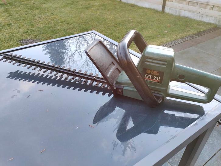 Black&decker heggenschaar, Tuin en Terras, Heggenscharen, Gebruikt, Elektrisch, Ophalen