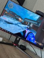Aoc 24 curved game monitor met geluid !!, Enlèvement, Comme neuf