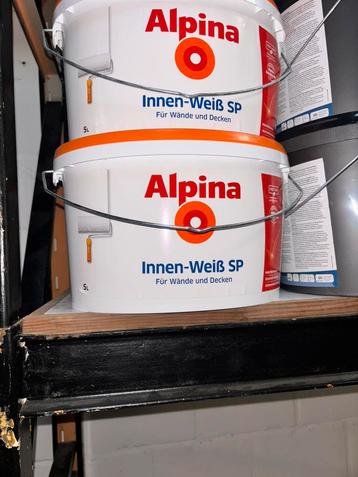Alpina peinture blanche beschikbaar voor biedingen