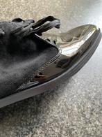 Zwarte Itailiaanse dames veterschoenen van AGL, Ophalen of Verzenden, Zo goed als nieuw
