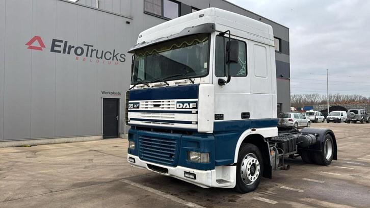 DAF XF 95.380 (EURO 2 / MANUAL GEARBOX / BOITE MANUELLE / TR, Auto's, Vrachtwagens, Bedrijf, Te koop, ABS, Airconditioning, Elektrische ramen