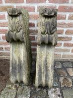 2 arduinen pilaren om in te metsen 63cm H 42cm diep, Antiek en Kunst, Antiek | Gereedschap en Instrumenten, Ophalen