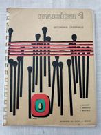 Musica 1 - werkschrift muziek secundair onderwijs - vintage, Enlèvement ou Envoi, Utilisé, Général