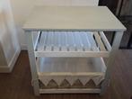 Stevige verzorgstafel Moulin Roty munt/wit, Kinderen en Baby's, Ophalen, Gebruikt, Overige typen