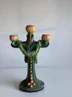 brocante art nouveau kandelaar, Antiek en Kunst, Ophalen of Verzenden