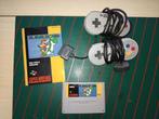 Super Mario World + 2 Nintendo SNES-controllers, Games en Spelcomputers, Gebruikt, Verzenden, 2 spelers, Platform