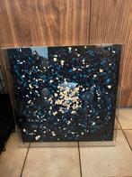 Chips wall art blue 60x60, Antiek en Kunst, Ophalen