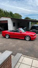 Bmw 320i cabrio E30, Zwart, Cabriolet, Leder, Handgeschakeld