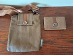 Paquetage – Sac Bandoulière + Portefeuille Assorti, Overige merken, Gebruikt, Bruin, Ophalen of Verzenden