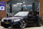 BMW M3 3.0i F80 DKG CARBON HEAD-UP CAM360 BI-XENON EUR6B, Auto's, BMW, Automaat, Blauw, Leder, Bedrijf