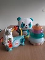 Pakketje Fisher price 1ste speelgoed., Enlèvement ou Envoi, Comme neuf, Autres types, Sonore