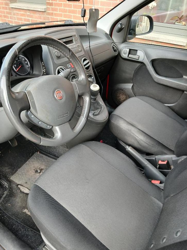 Fiat Panda II 1.3 Multijet uit 2011, Auto's, Fiat, Particulier, Panda, Diesel, Euro 5, Berline, 5 deurs, Handgeschakeld, Rood