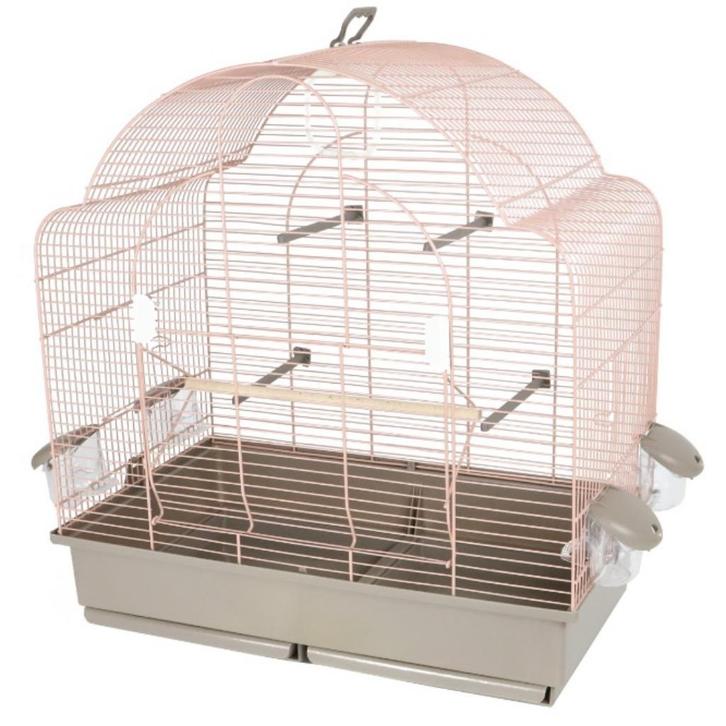 Vogelkooi Voltrega 653 Salmon-Mocca, Dieren en Toebehoren, Vogels | Hokken en Kooien, Nieuw, Vogelkooi, Kunststof, Ophalen