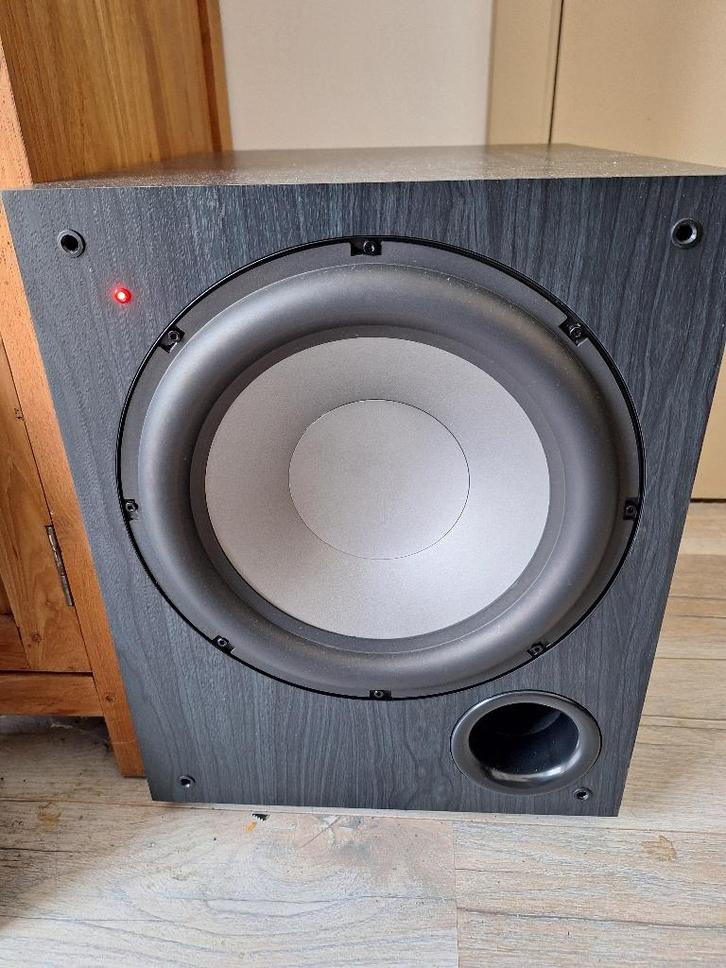 JAMO C 912 SUB-SUBWOOFER, Audio, Tv en Foto, Luidsprekerboxen, Zo goed als nieuw, Subwoofer, 120 watt of meer, Jamo, Ophalen