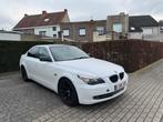 BMW E60/ PearlWitte/Avec CT/Très propre, Autos, BMW, Euro 5, 5 portes, Particulier, Brun