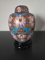 Chinese cloisonne theedoos jaren 70., Ophalen of Verzenden