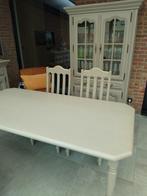 Eettafel met 6 stoelen eik, Enlèvement, Comme neuf