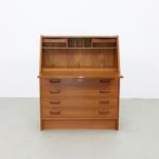 Bureau Secrétaire danois en teck, années 1960, Utilisé, Enlèvement ou Envoi